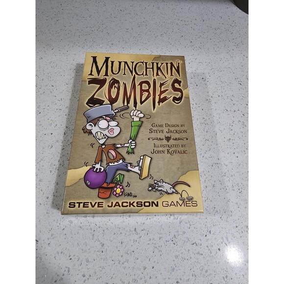 Munchkin Zombies Steve Jackson Games 2014 Card Game - Picture 1 of 2